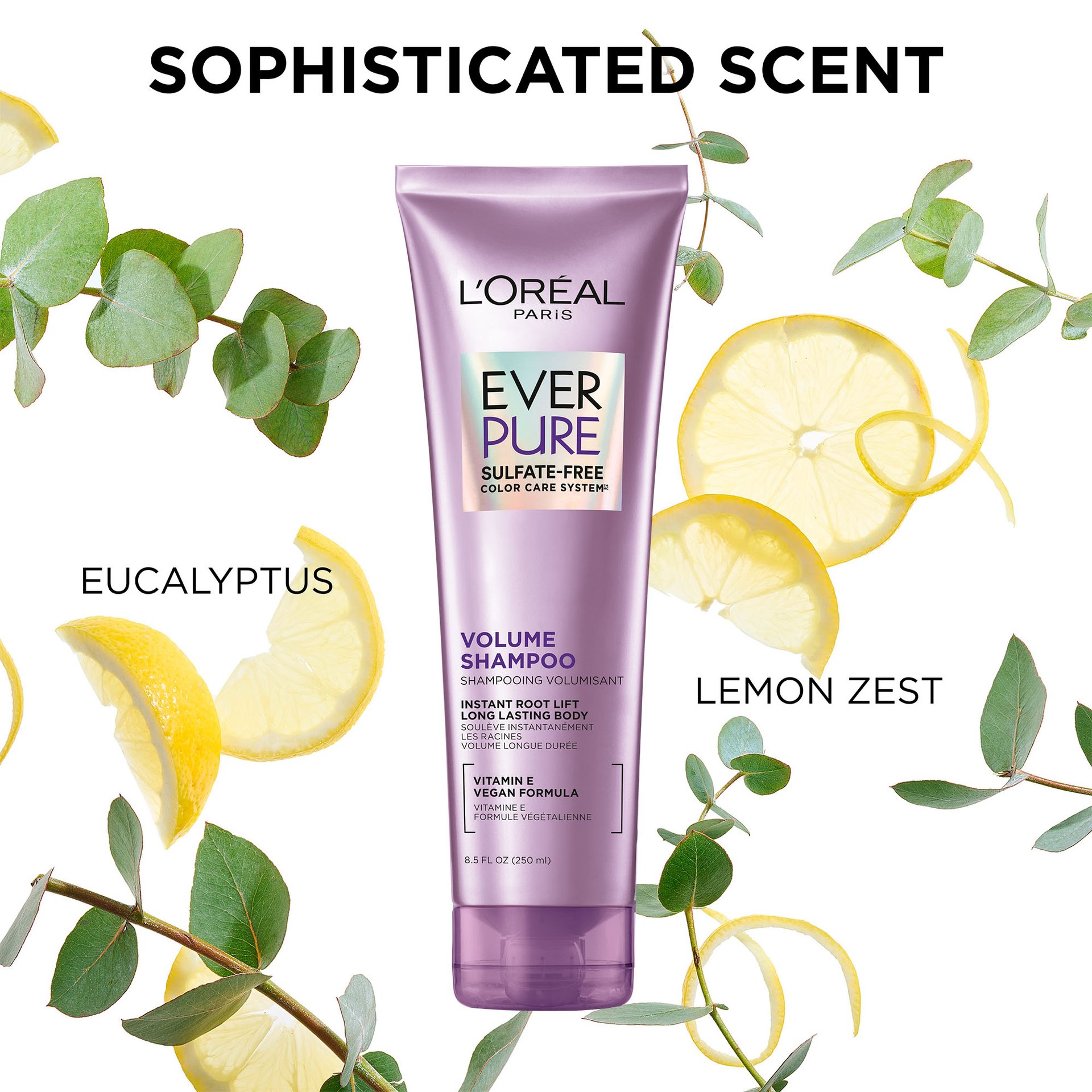 L'Oréal Paris EverPure Sulfate-Free Volume Shampoo, Scent and Perfume